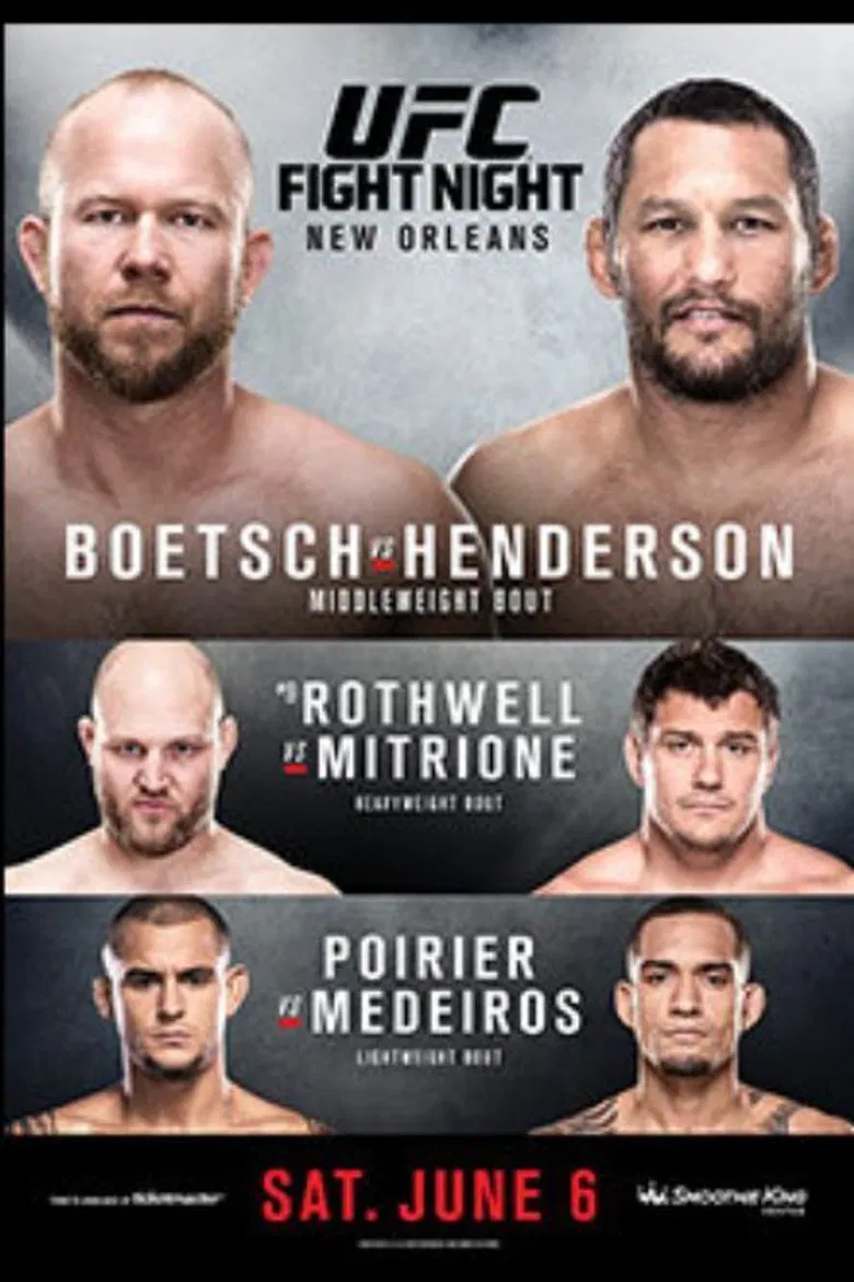 UFC Fight Night 68: Boetsch vs. Henderson poster background