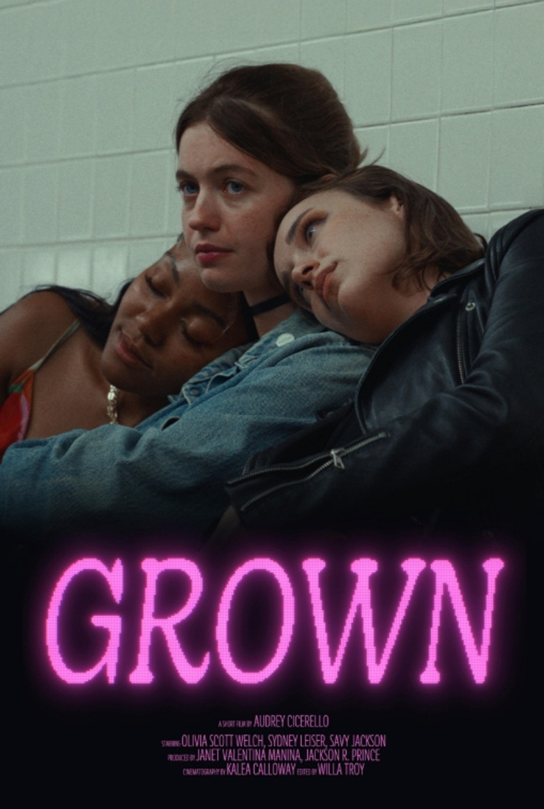 Grown poster background