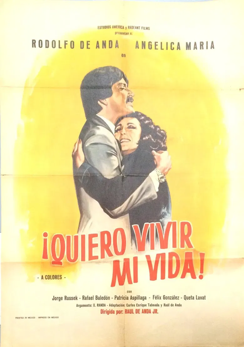 ¡Quiero vivir mi vida! poster background
