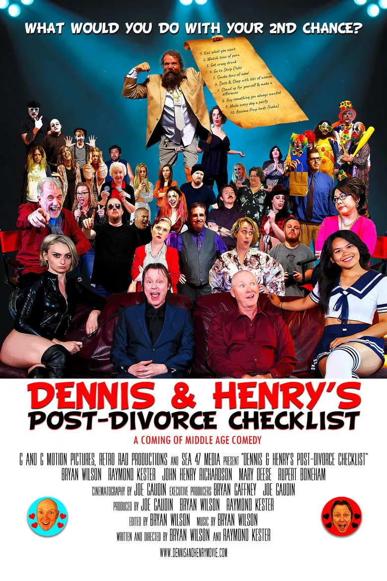 Dennis & Henry's Post-Divorce Checklist poster background