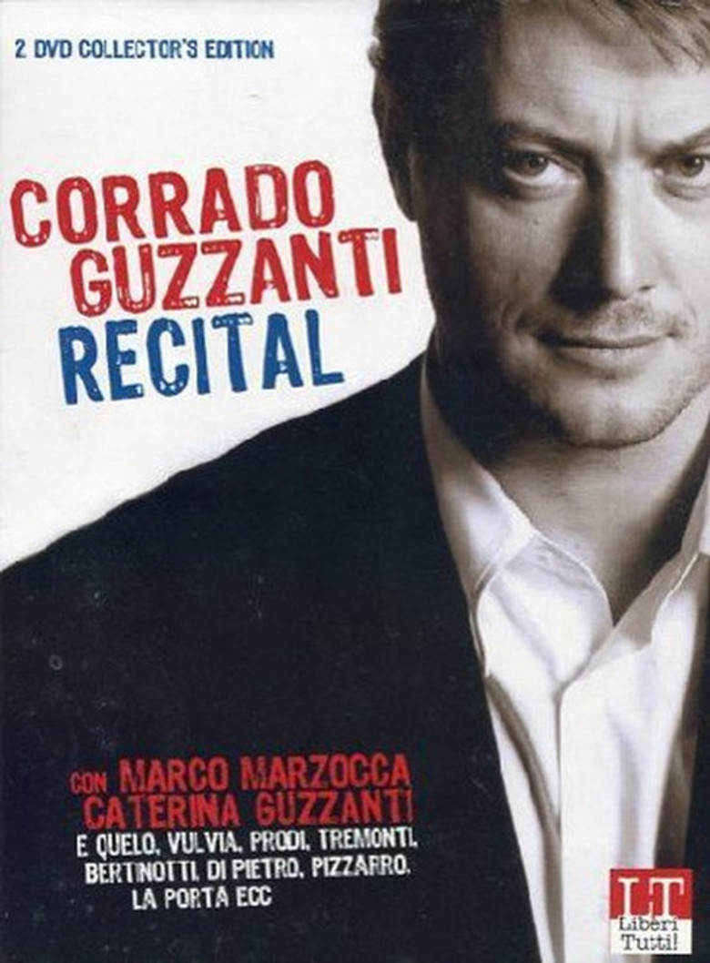 Corrado Guzzanti - Recital poster background