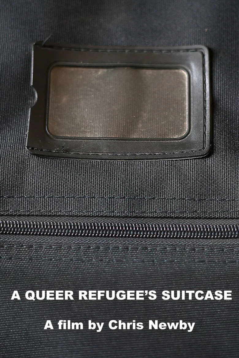 A Queer Refugee’s Suitcase poster background