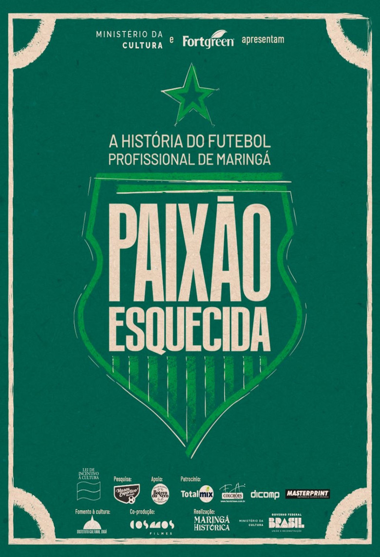 Paixão Esquecida: a história do futebol profissional de Maringá poster background