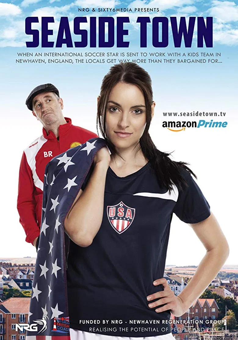 Seaside Town poster background