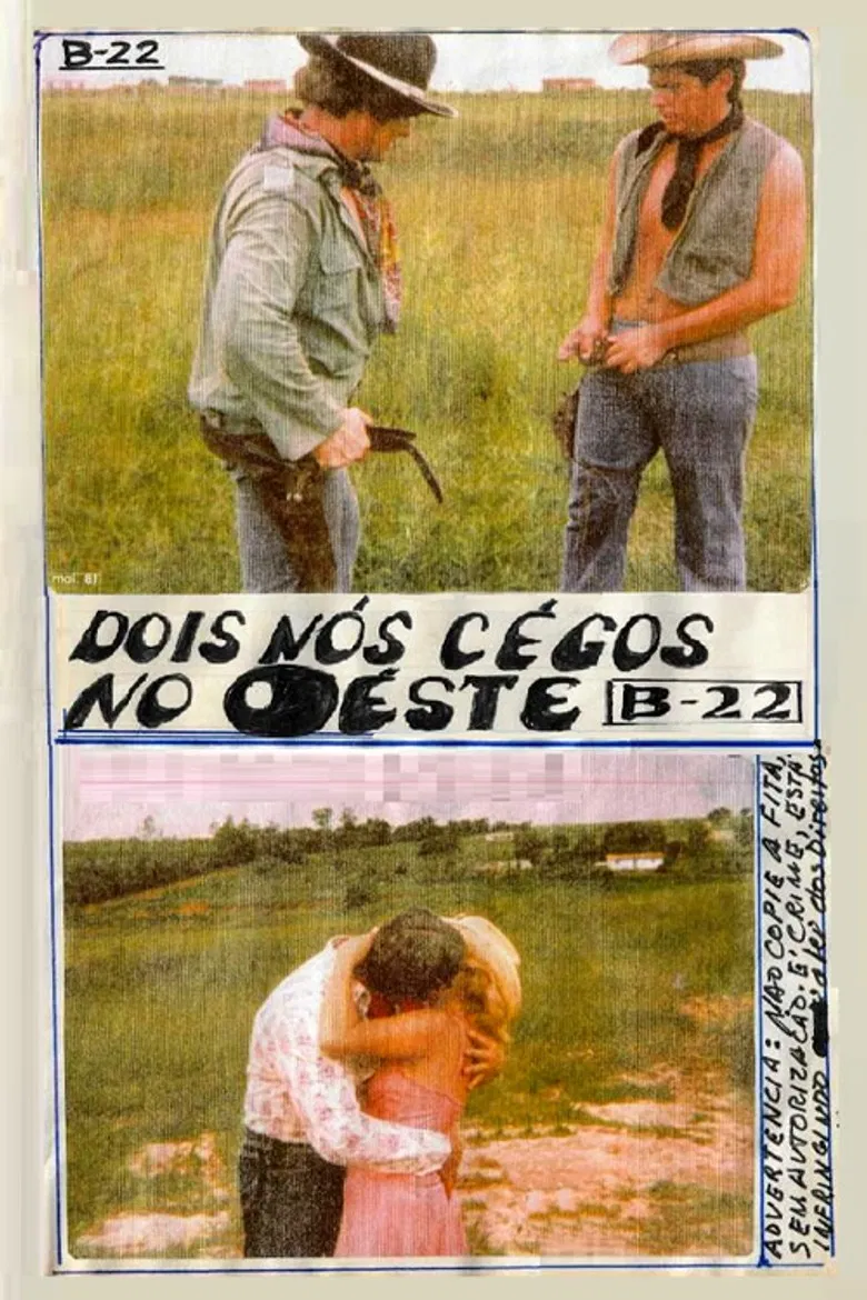 Dois Nós Cegos no Oeste poster background