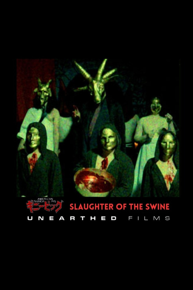 American Guinea Pig: Slaughter of the Swine poster background