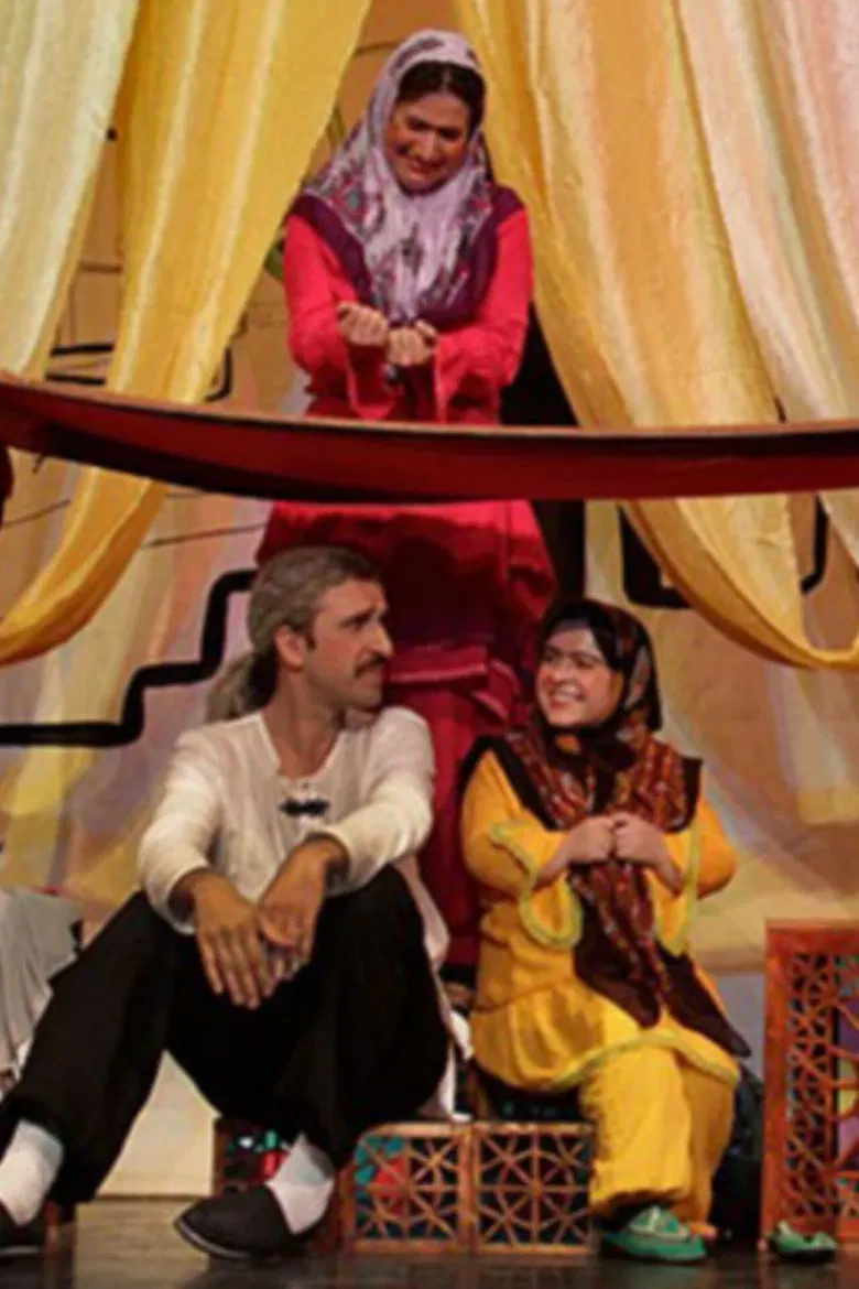 Cinderella Returned from Abroad poster background