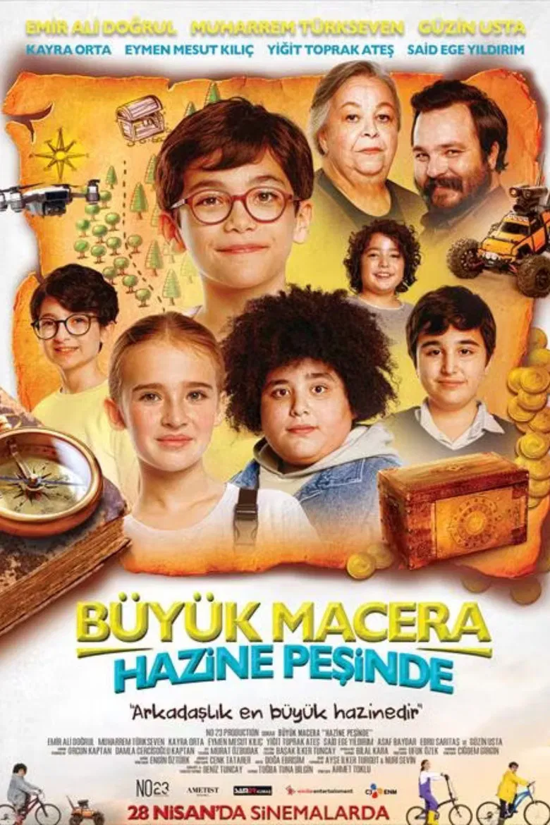 Büyük Macera: Hazine Peşinde poster background