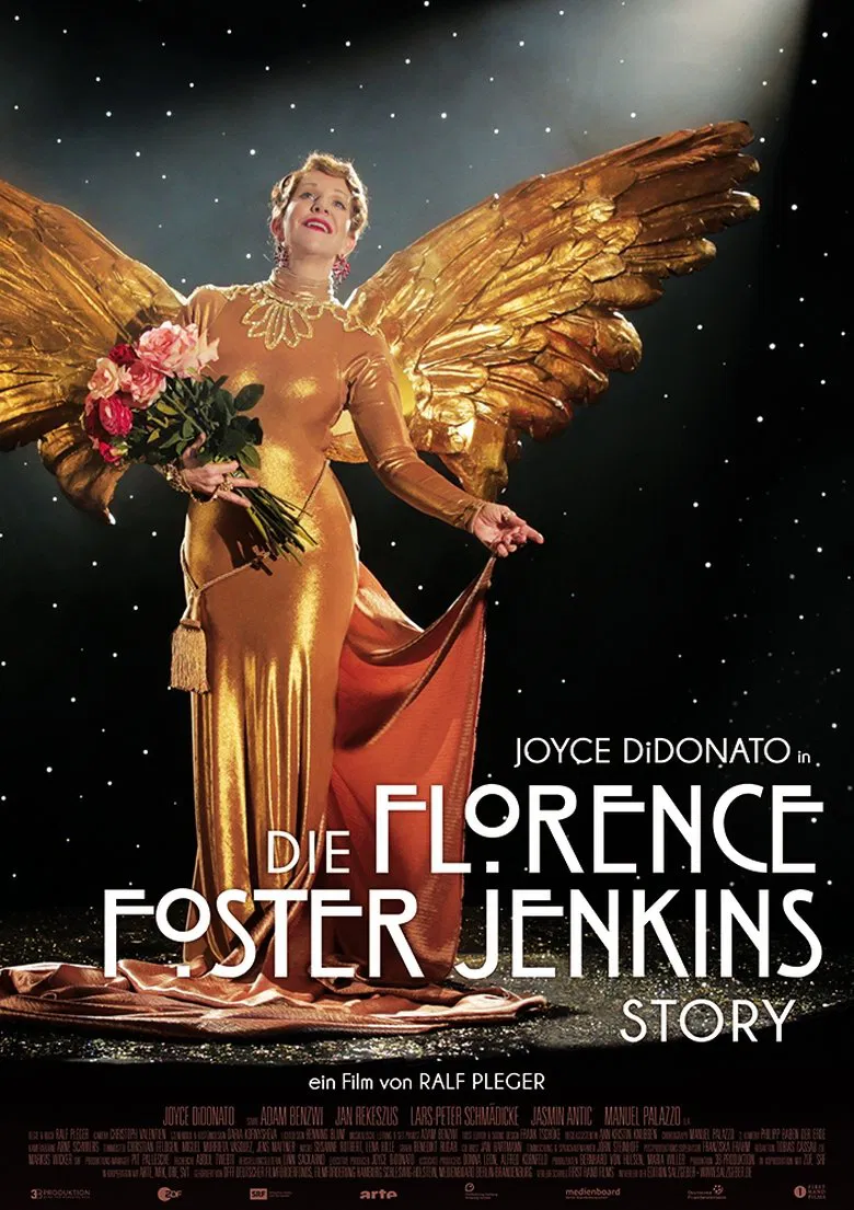 The Florence Foster Jenkins Story poster background