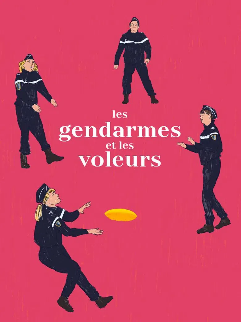 Les Gendarmes et les voleurs poster background