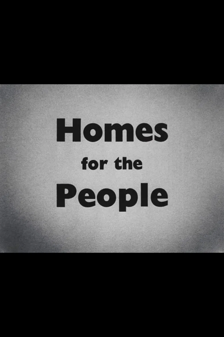 Homes for the People poster background