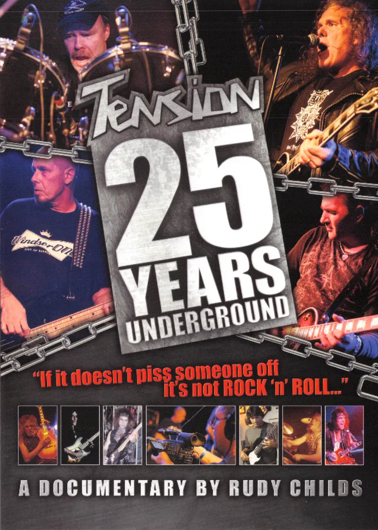 Tension: 25 Years Underground poster background