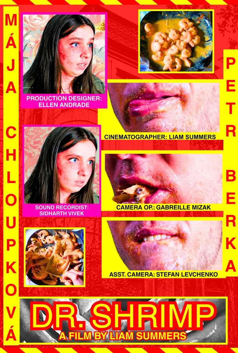 Dr. Shrimp poster background