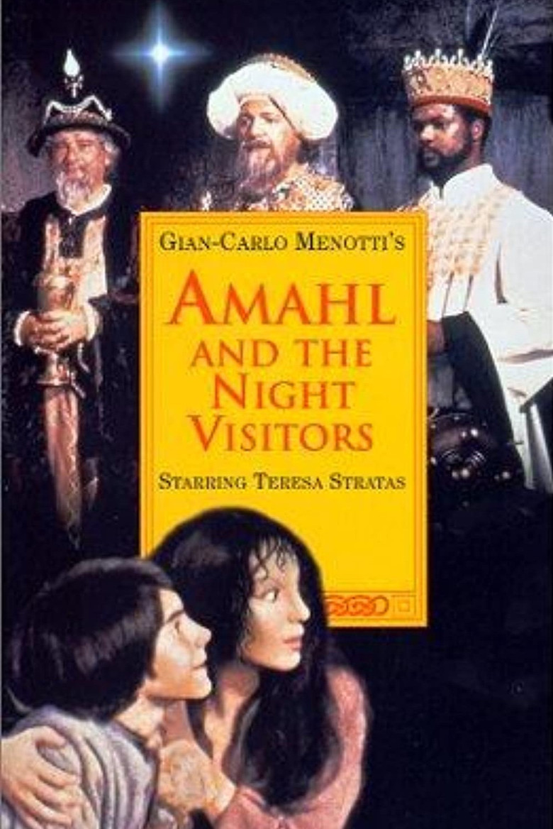 Amahl and the Night Visitors poster background