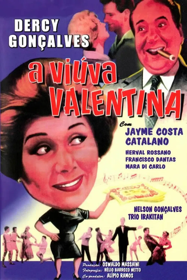 A Viúva Valentina poster background
