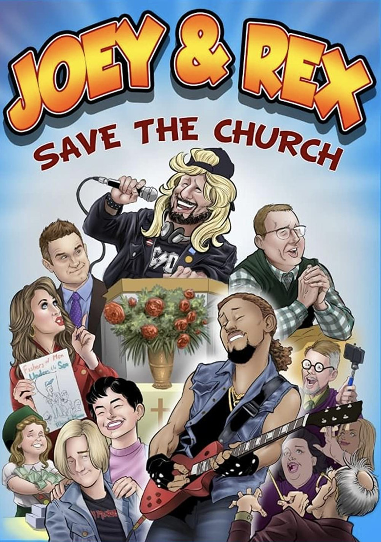 Joey & Rex Save the Church poster background