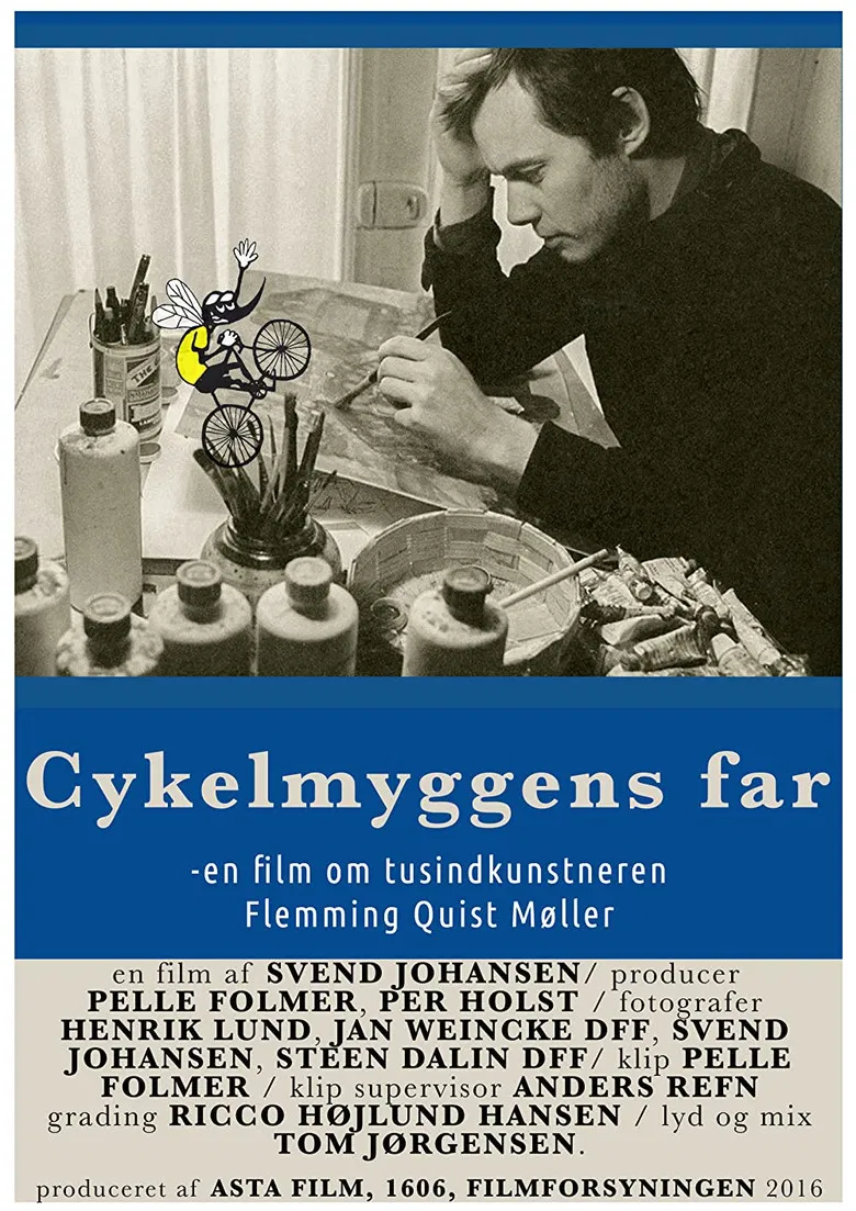 Cykelmyggens far poster background
