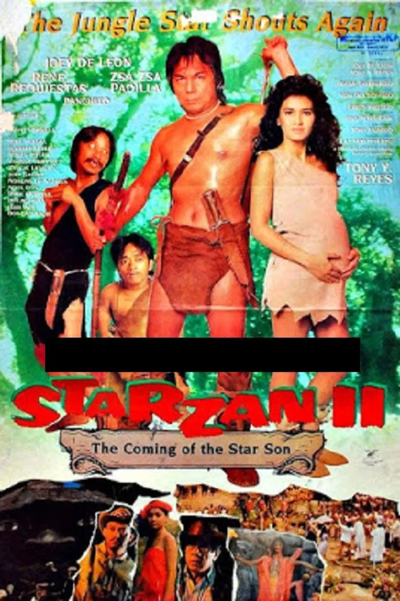 Starzan II poster background