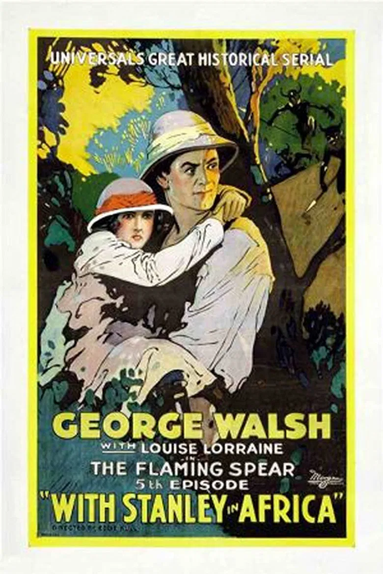 With Stanley in Africa poster background