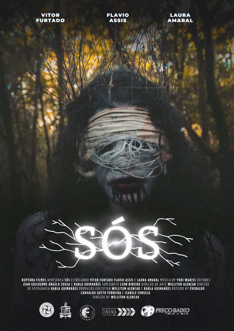 Alone poster background