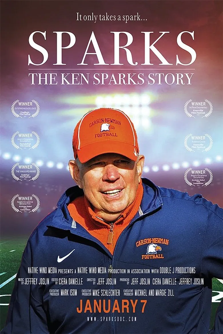 Sparks: The Ken Sparks Story poster background
