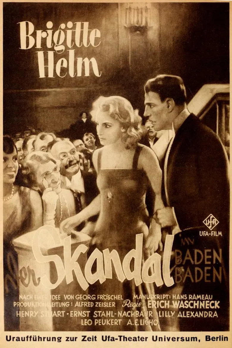 Skandal in Baden-Baden poster background