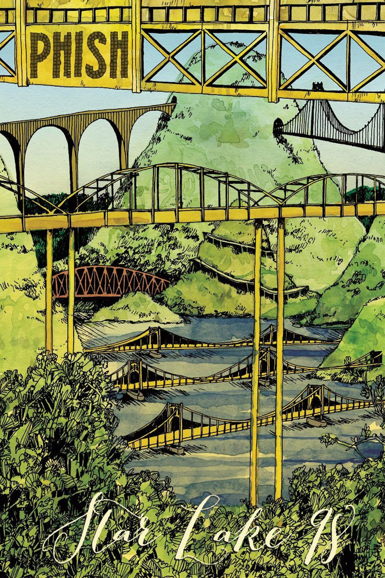 Phish: Star Lake 98 poster background