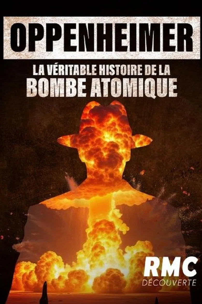 Oppenheimer, la véritable histoire de la bombe atomique. poster background