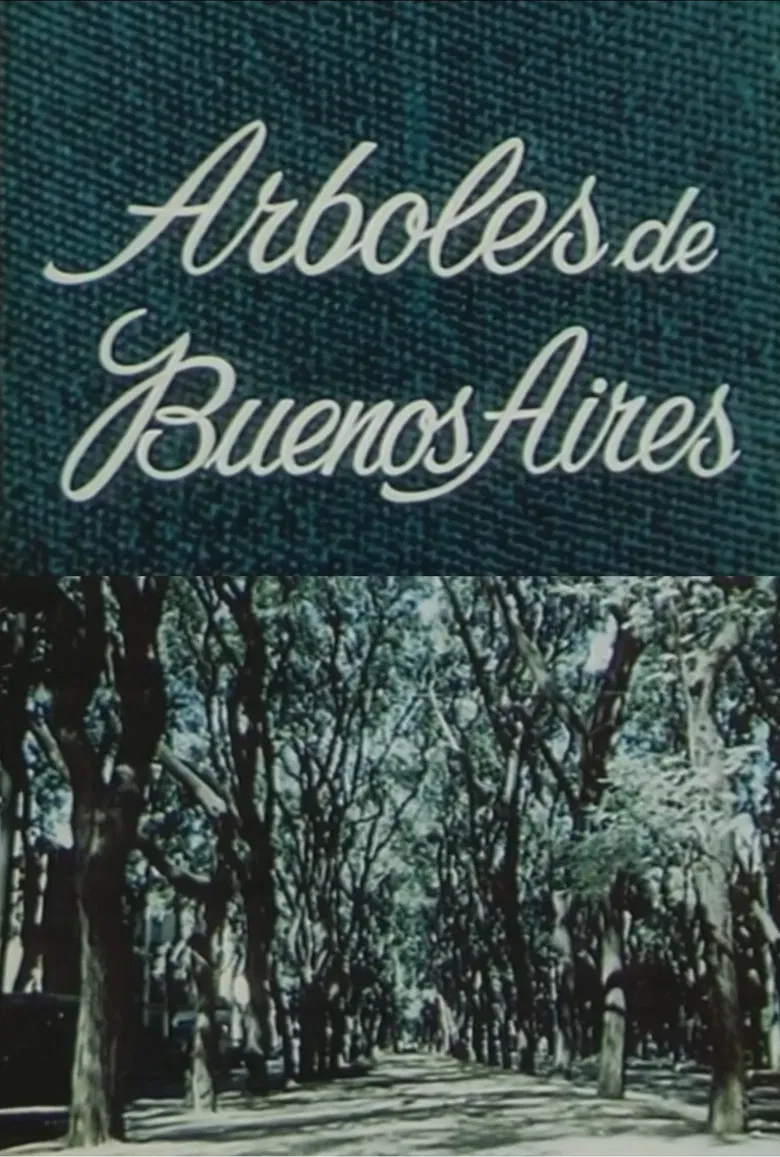 The trees of Buenos Aires poster background