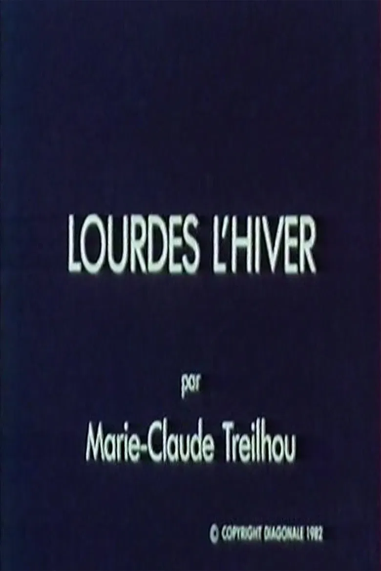 Lourdes l'hiver poster background