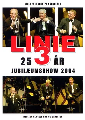 Linie 3: 25 års jubilæumsshow poster background