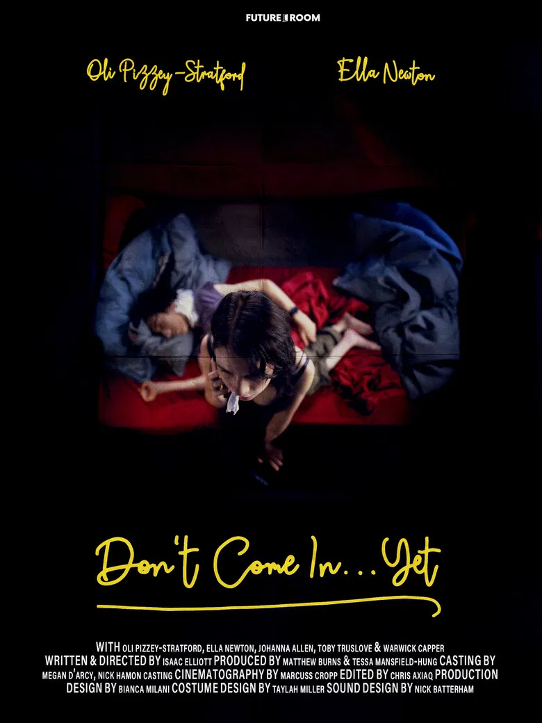 Don't Come in...Yet poster background