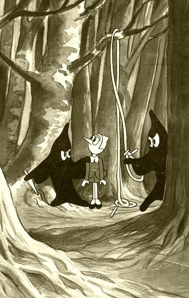 The Adventures of Pinocchio poster background