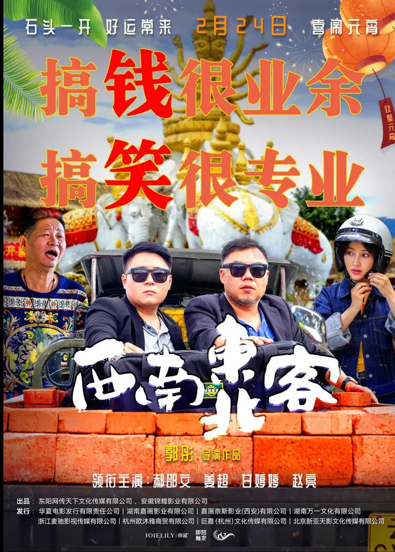 西南东北客 poster background