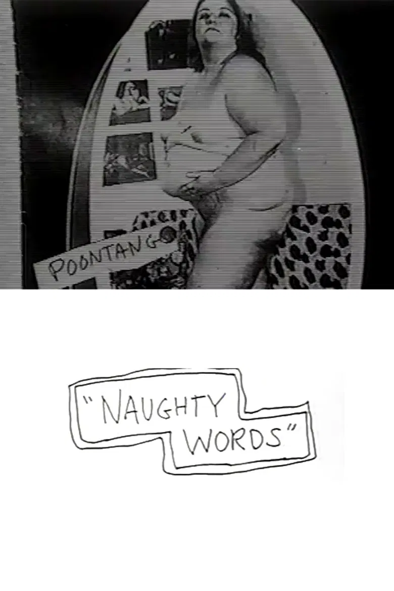 Naughty Words poster background