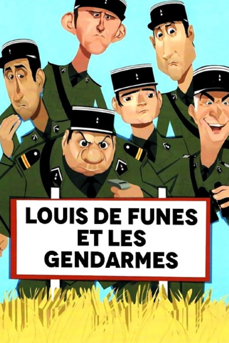 Louis de Funès et les Gendarmes poster background