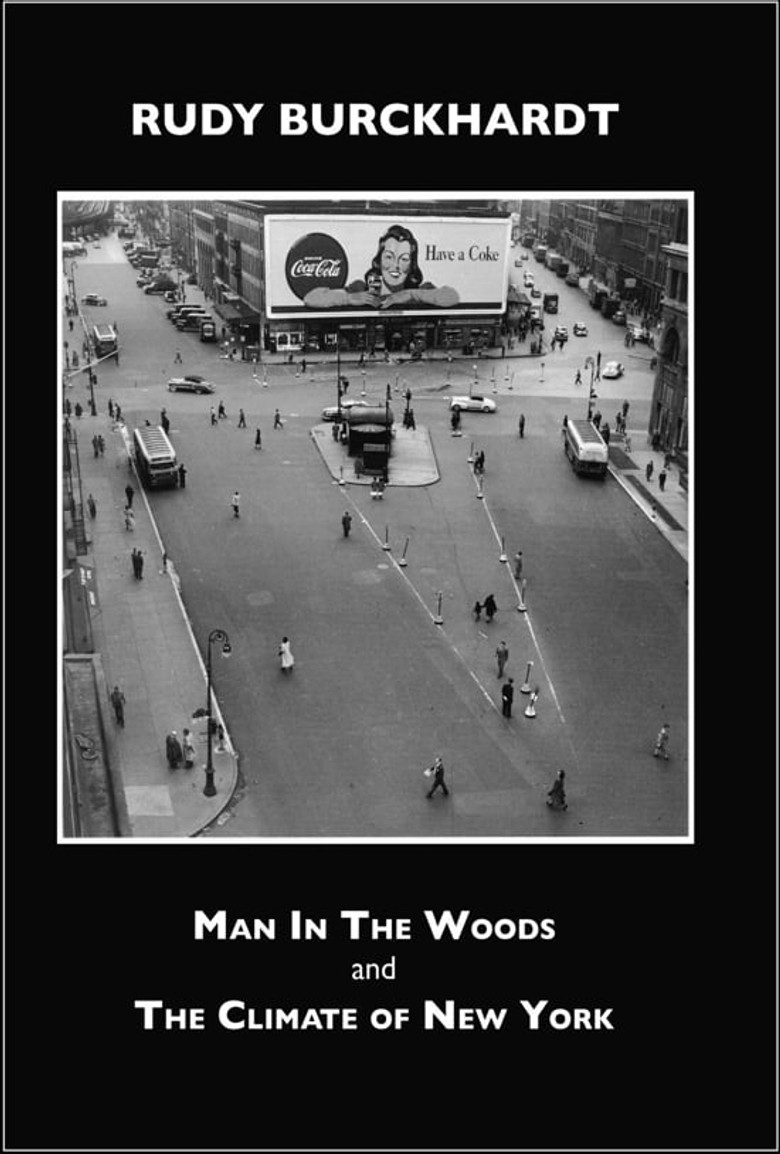 Rudy Burckhardt: Man in the Woods poster background