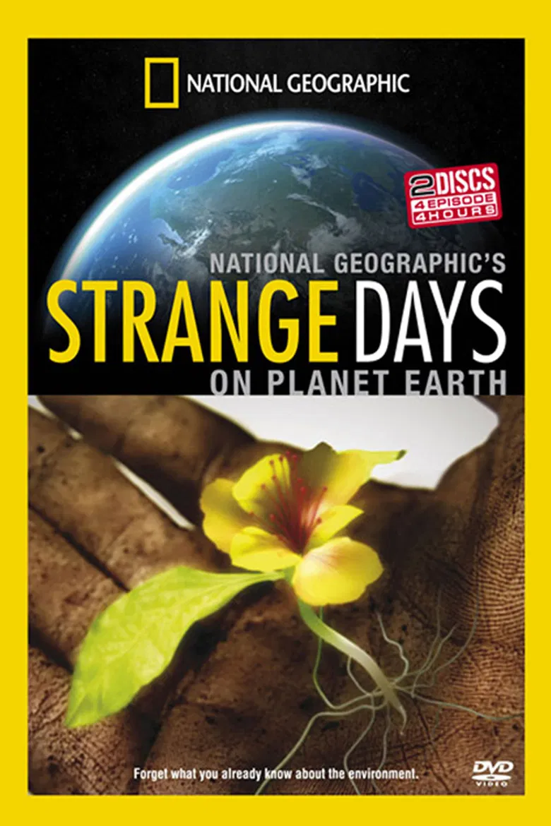 Strange Days on Planet Earth poster background