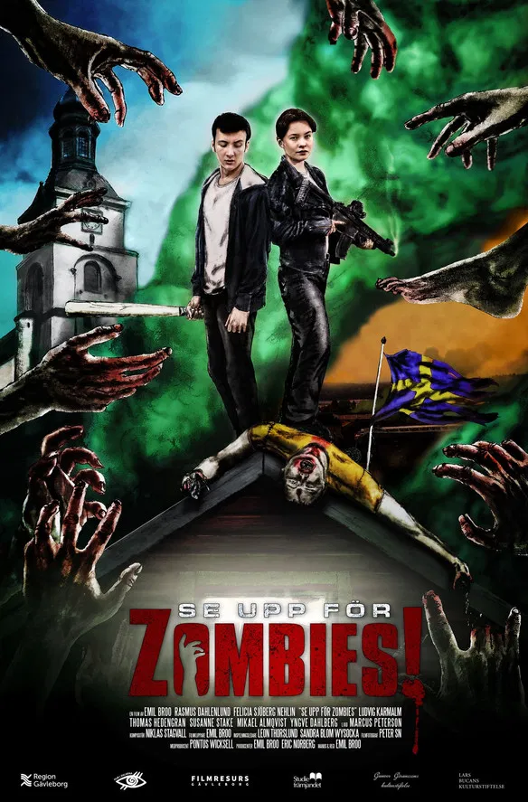 Se Upp För Zombies! poster background