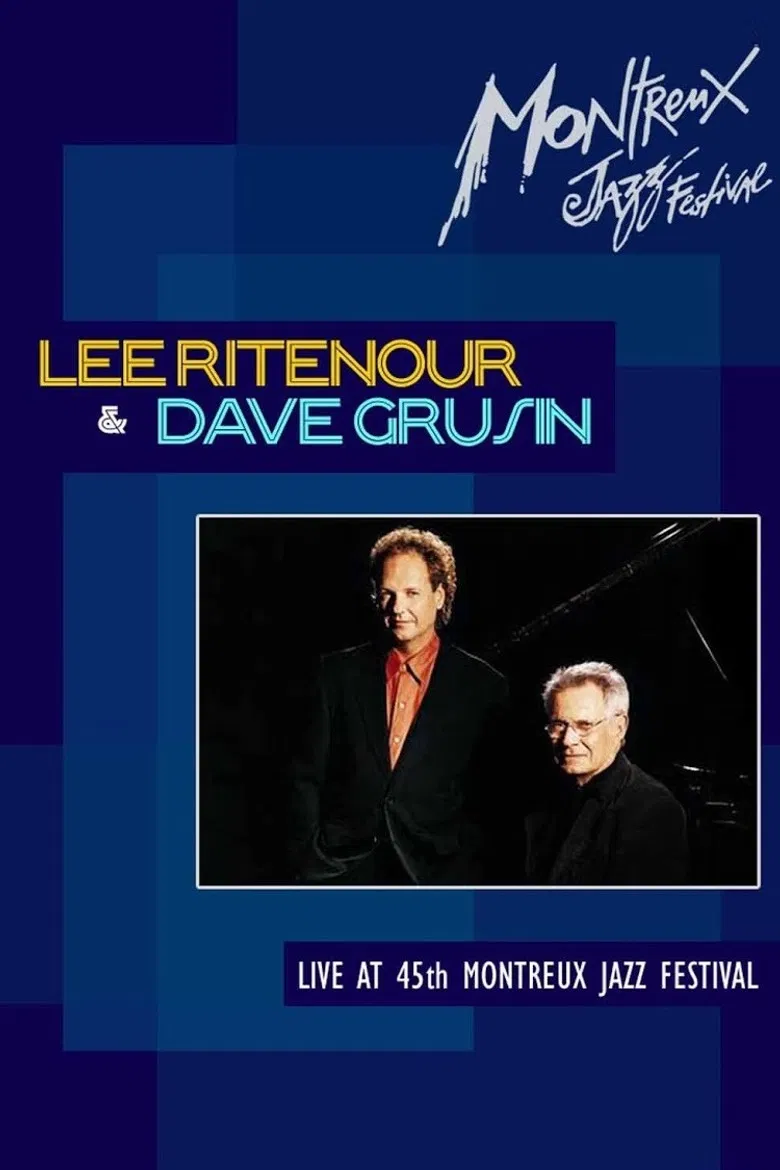 Lee Ritenour & Dave Grusin: Montreux Jazz Festival poster background
