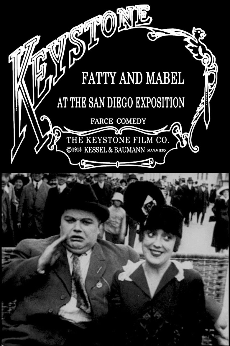 Fatty and Mabel at the San Diego Exposition poster background