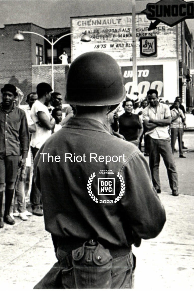 The Riot Report poster background