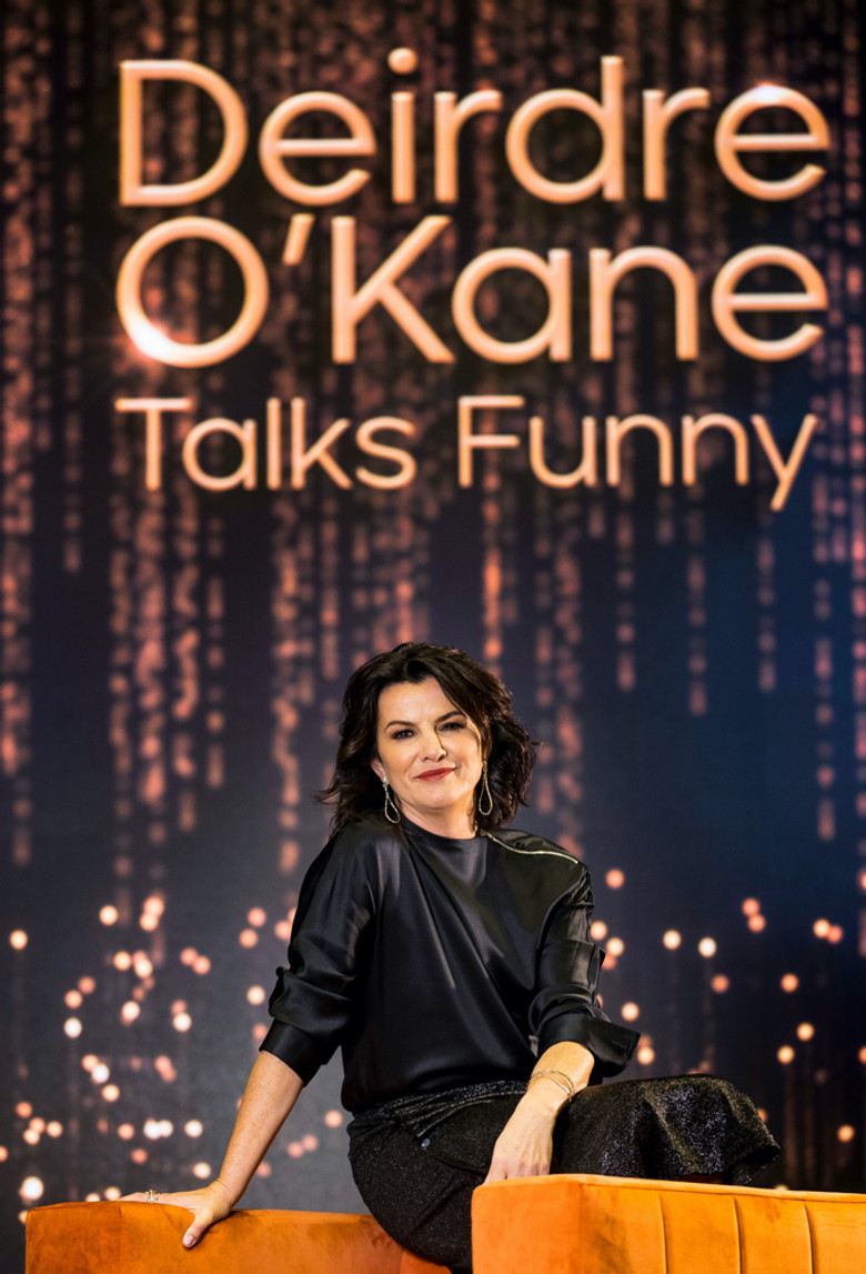 Deirdre O'Kane Talks Funny poster background