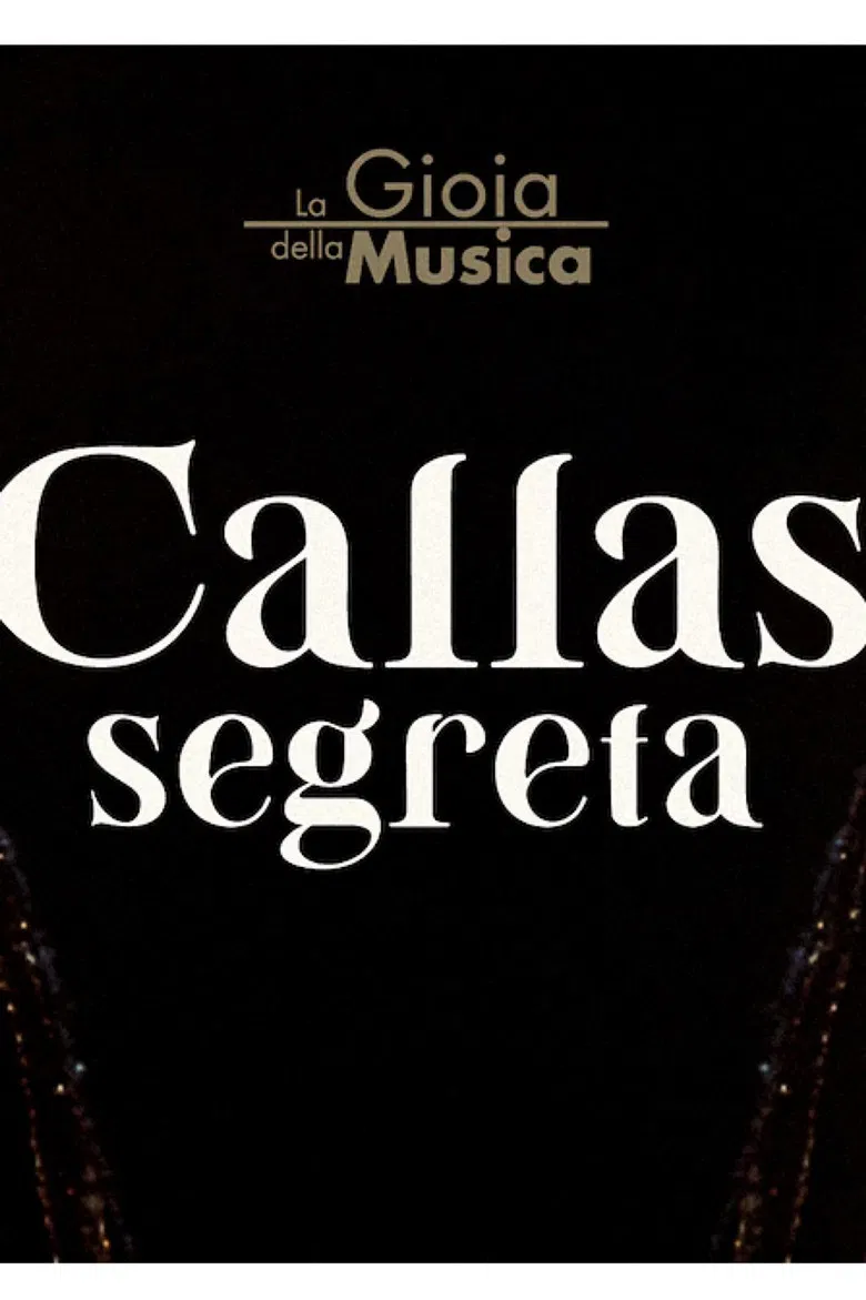 Callas Segreta poster background