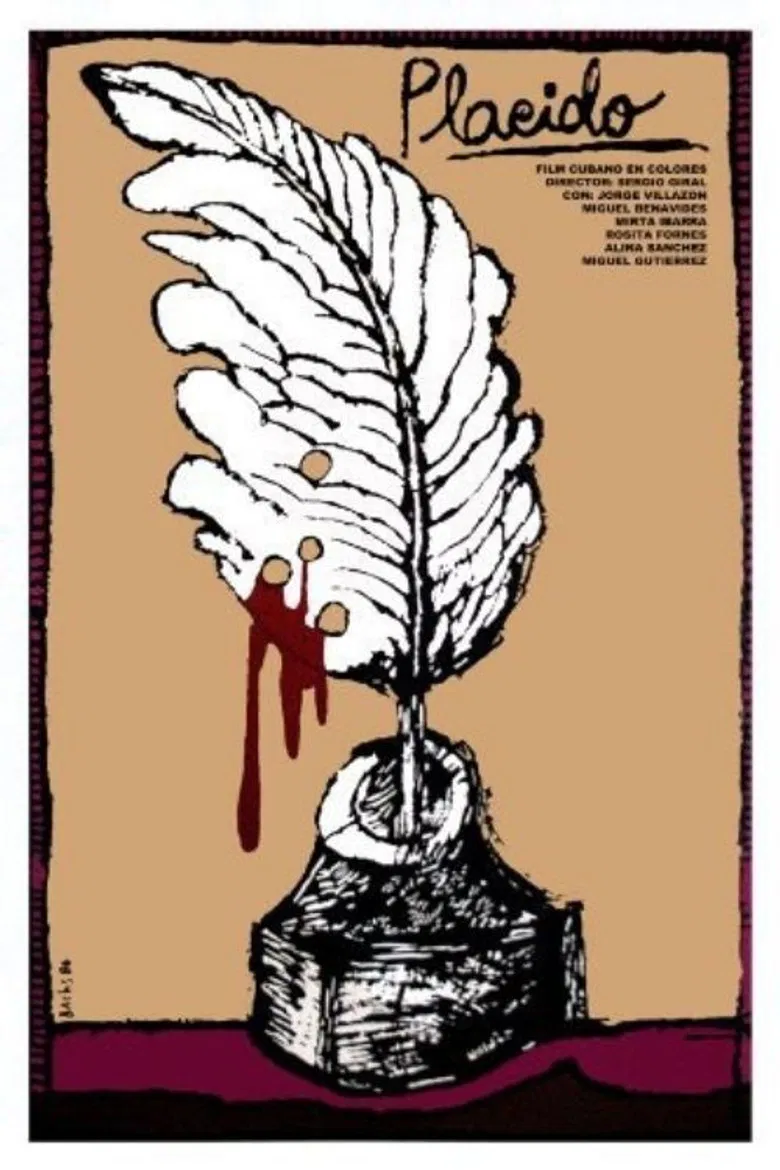 Plácido: The Blood of a Poet poster background