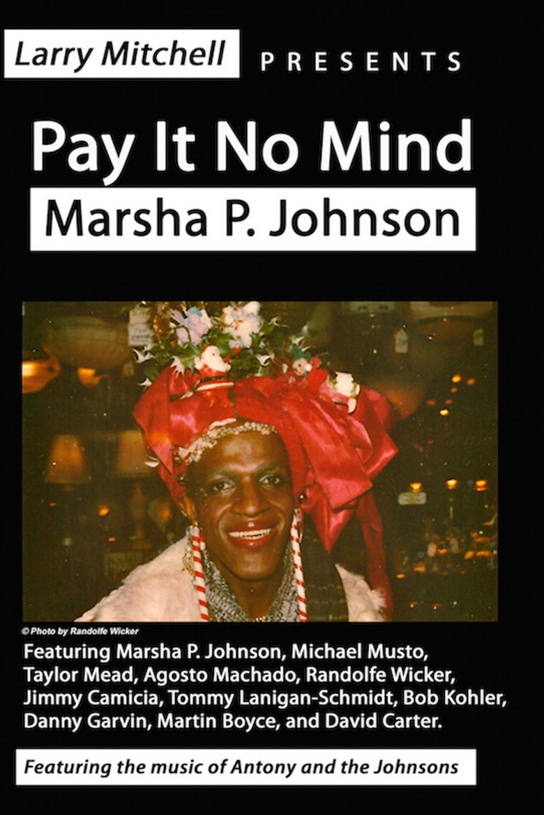 Pay It No Mind: Marsha P. Johnson poster background