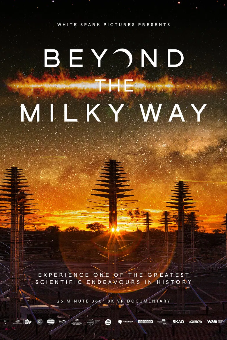 Beyond the Milky Way poster background