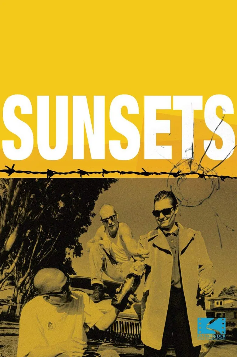 Sunsets poster background