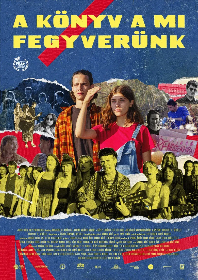 Books Are Our Weapons poster background