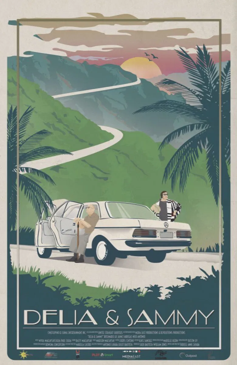 Delia & Sammy poster background